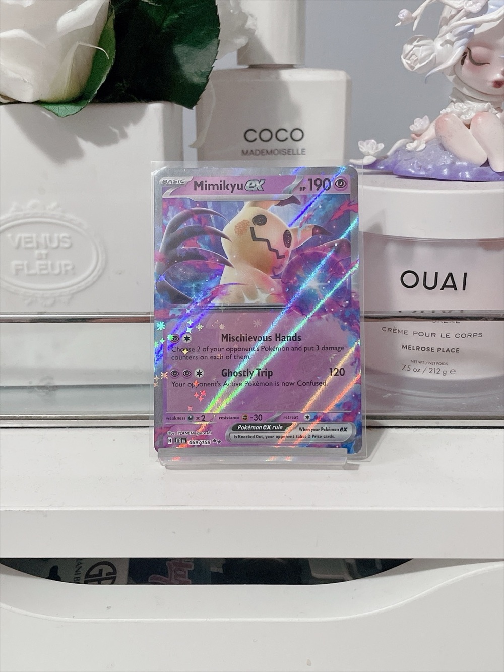 Pokemon Mimikyu EX Trading Card